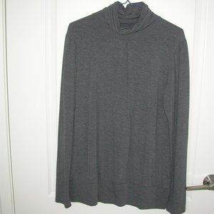 Grey Loose Turtle Neck